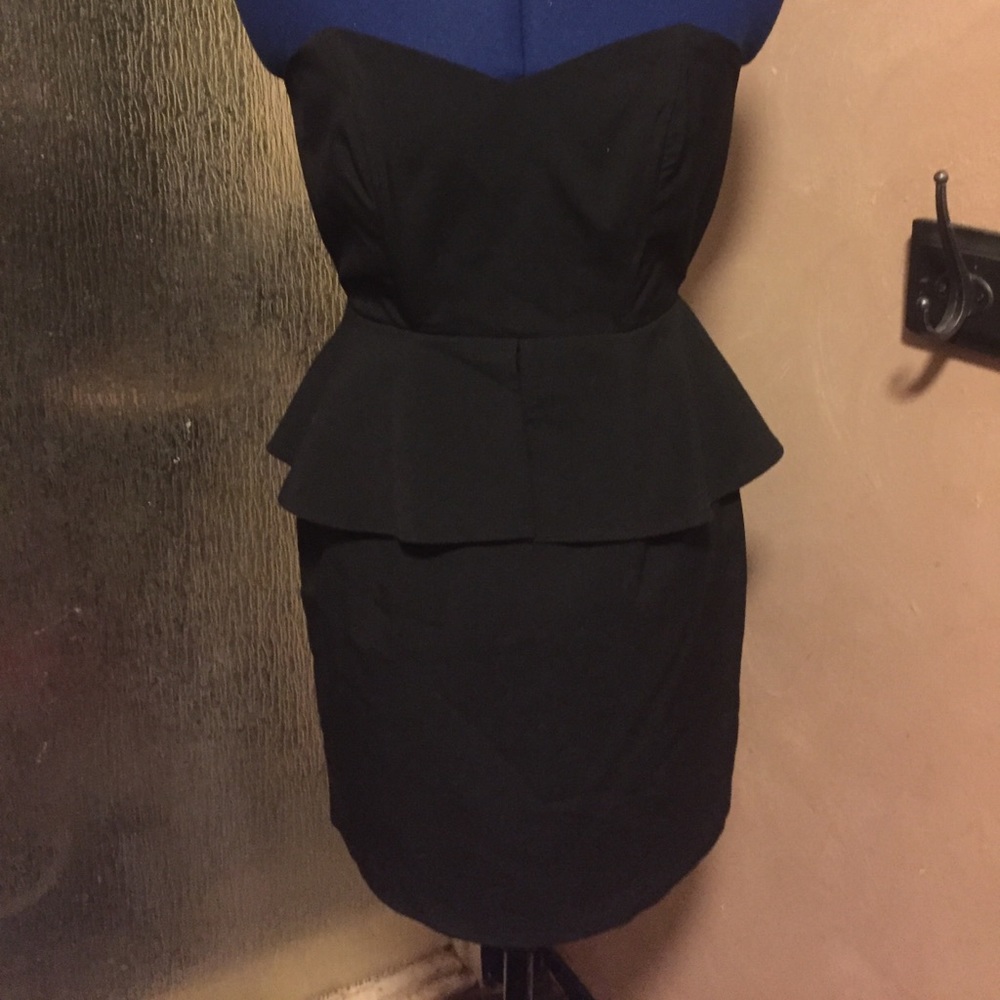 Simple black dress